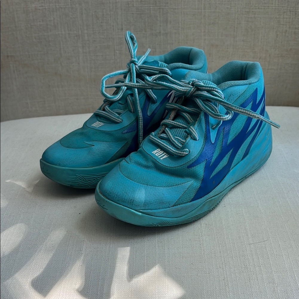 Puma little boy High-Top Sneakers, sz2C